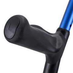 Forearm Crutches Aluminum Walking Crutches with Adjustable Height & Cuffs