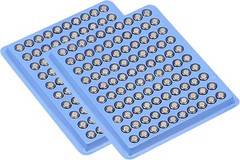 200 pcs Durable R626 377 SR626 177 AG4 1.5V Alkaline Coin Button Cell…
