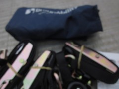 QSTRAINT WHEELCHAIR TIEDOWN ANCHOR STRAPS KIT M-203-L30 MANUAL L-TRACK BUS VAN