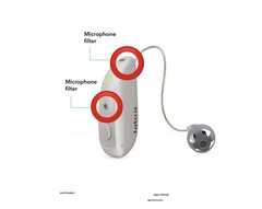 ReSound Microphone Filter For Vivia, Nexia, Jabra Hearing Aids TWO PACKS