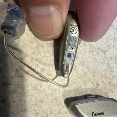 Beltone Hearing Aids C-2 DK-2750 Rechargable Used