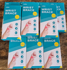 LOT of 10 Cofoe Medium Left Handed Wrist Brace