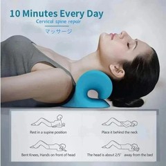 Neck Shoulder Relaxer Massage Rest Pillow Neck Stretcher Cervical Spine Health