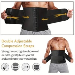 Fajas Reductoras Colombianas Cinturilla Tummy Control Waist Trainer Body Shaper.