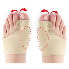 2 Pcs Toe Separator Bunion Corrector Hallux Bone Straightener Pedicure Tools