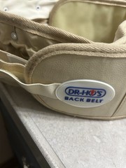 DR-HO’S 2-in-1 Back Relief Belt B 42-55 Beige Inflatable Pain Relief- BELT ONLY