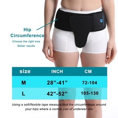 HEERTEEAJ Pelvic Support Belt Uterus Women’s Brace Medium, Black