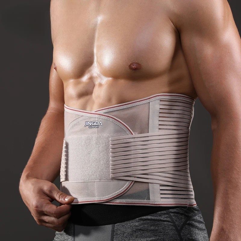 Orthopedic Corset Back Support Belt Men Back Brace Belt Fajas Lumbares Ortopedic