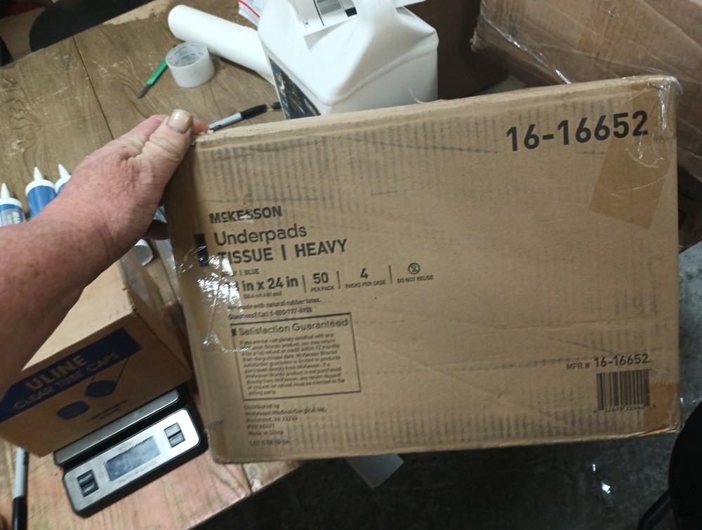 Case Of 50 Under Pads, McKesson 23×24 In, 405