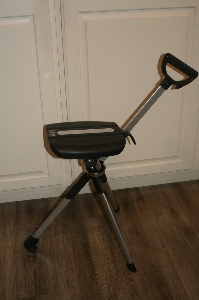 STEP2GOLD Ta-Da Chair Series 2- Portable Walking Stick, Cane with Seat, Foldable