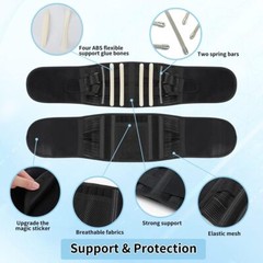 Fajas Para Hombres De Trabajo, Soporte Con Tirantes, Cinturones Ajustables Strap