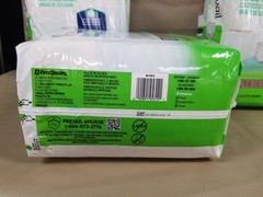 OPEN BOX of Four Prevail Nu-Fit Daily Briefs Size XL Packages 20 Each Package