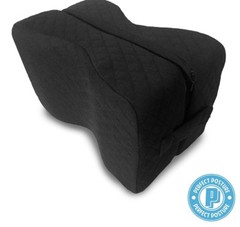 Memory Foam Knee Pillow For Sciatica & Back Pain Leg Hip Night Sleep Cushion