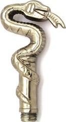 34.5-Inches Walking Cane Pewter Handle W/ Small Storage NO Blade