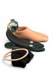 Ossur Pro-flex Proflex Xc Prosthetic Foot, left, Size 25, Category 4, new