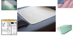Comfortable 2 Pack Waterproof Underpads – Quilted Cotton 34″ x 36″ for All Uses