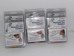New PediFix Hammer Toe Cushion Pressure Reliever – Soft Felt or Visco-Gel®