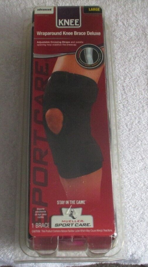 Mueller Sport Care Wraparound Knee Brace Deluxe Large