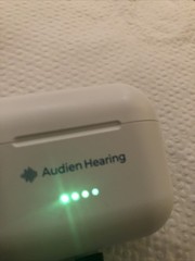 Audien ATOM PRO 2 OTC Hearing aids For Parts *READ Description*