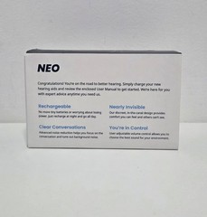 MDHearing NEO Series R Digital Rechargeable OTC ITC Hearing Aids, Kit