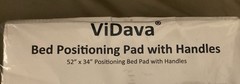 ViDava Bed Positioning Pad with Handles, Washable, Quilted Fabric