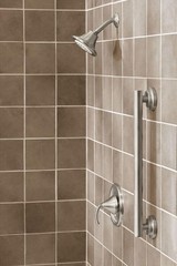 Moen YG0724BN Bathroom Safety 24-Inch Stainless Steel Modern Bathroom Grab Bar,