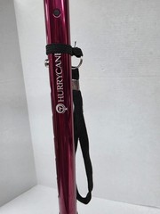 HurryCane Walking Cane Foldable Adjustable Height Red/Black