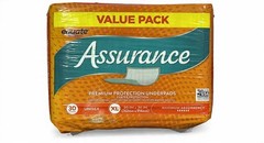 Assurance Unisex Premium Underpad for Adults, XL, Maximum Absorbency, 30 Count
