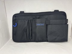 ZHCHG Wheelchair Side Bag with Cup Holder, Wheelchair Armrest Pouch Accessories