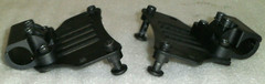 SET OF 2 WHEELCHAIR BACK SUPPORT BRACKET GOOD AS PICTURE
