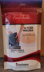 BRAND NEW Core Products NelMed G-Tube Holder Small/Medium Beige/White NEL-1920