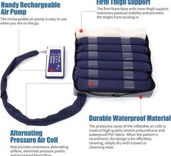 Alternating Pressure Seat Cushion for Wheelchairs with 24 Hour Air Pump Self …