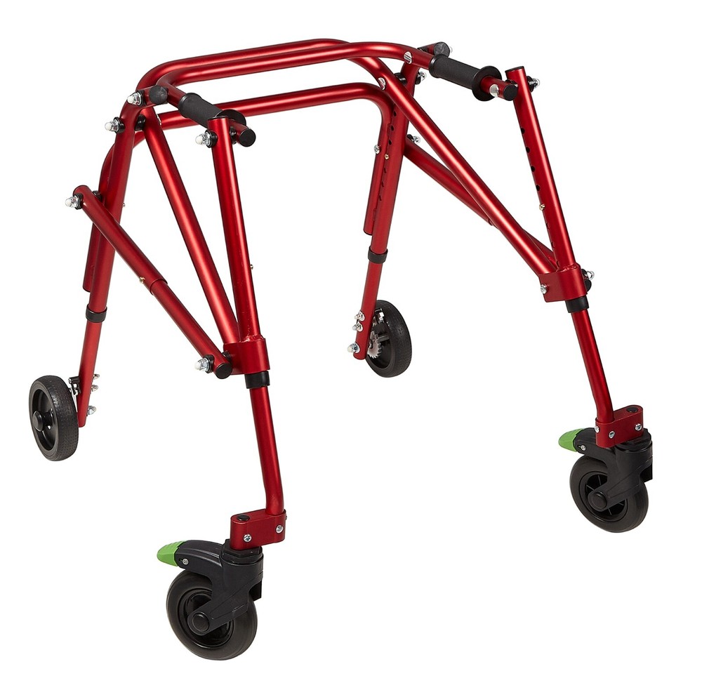 4 Wheel Pediatric Child Posterior Anterior Walker Gait Trainer SM KP420 Adjusts