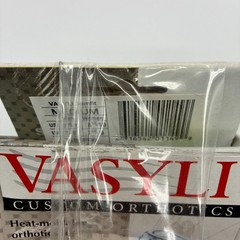 NEW Vasyli Custom Orthotics Slimfit Medium Womens 8.5-10 Damaged Box