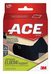 Ace Compression Elbow Support Targeted Heat Retention Large Extra Large 1 Count