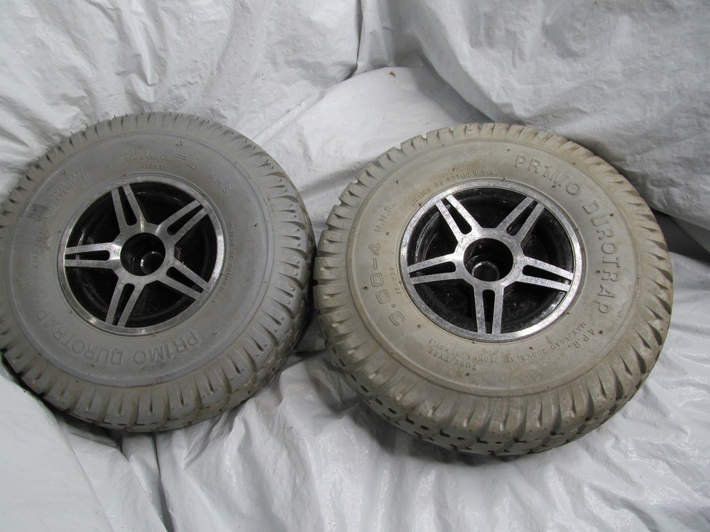 Wheels & Tires From Jazzy Jet 3 Wheelchair