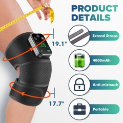 Heated Shoulder Massager with Vibration Massage Brace Joint Pain Relief Electric