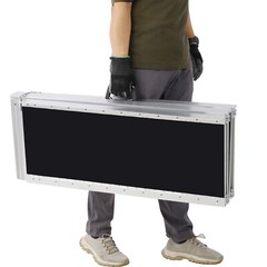 7FT Wheelchair Ramp 600LBS Capacity 84“Lx28.7“W Non-Skid Aluminum Access Ramp