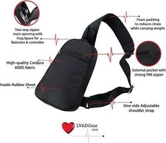 LVAD Sling Crossbody Bag Chest Shoulder Messenger Bag for HeartMate, LVAD Bag US