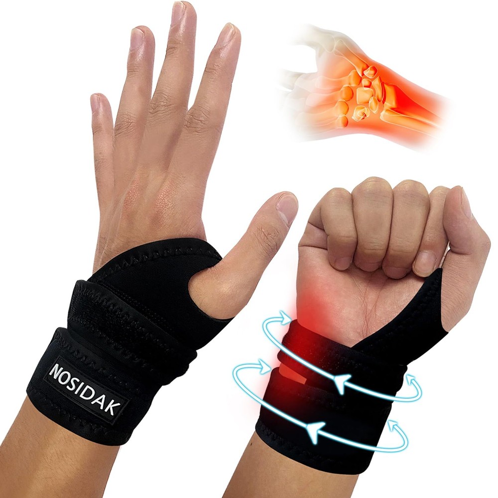 Wrist Brace for TFCC Tears Ulnar Pain DRUJ Hand Support Carpal Tunnel Both Hands