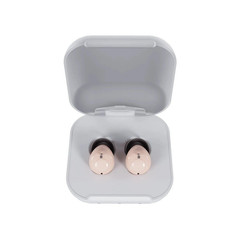 Audien Atom 2 ITE OTC Hearing Aid 4Modes No Prescription Needed Certified Refurb