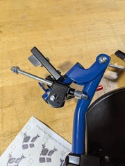 Blue Streak Wheelchair Elevating Leg Rest With Padded Calf Pad Composite Foot