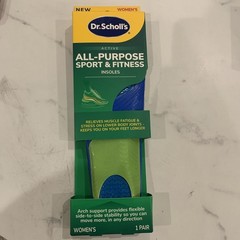 Dr. Scholl’s Active Sport & Fitness Insoles Women’s 6-10 Trim to Fit NIB