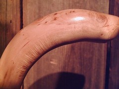 walking stick cane natural grown ROOT HANDLE for average size hands MADE IN USA