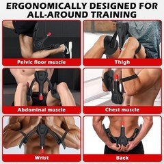 3rd Gen Thigh-Train 0-100 lbs Adjustable Resistance Inner Thigh Train Black