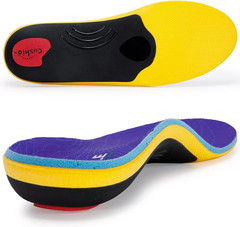 VALSOLE Heavy Duty Support Pain Relief Orthotics – 220+ Lbs Plantar Fasciitis Hi