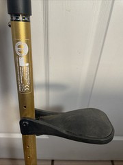 Single Ergobaum Ergonomic Forearm CRUTCH Folding Walking Aid Ergoactives Spring