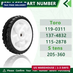 2 Pack 8″ Front Drive Wheels Fit for Toro 20330 20331 20339 20371 Self Propelled