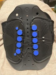 Nvorliy Lumbar Lower Back Brace herniated disc Adjustable Dual Pulley Small