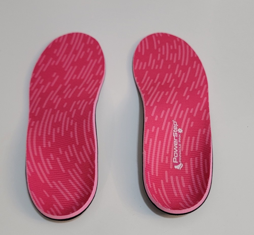 NEW Powerstep Pinnacle Pink Insoles
